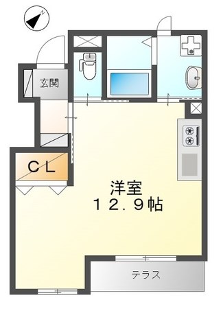 シャトーＨirata 間取り