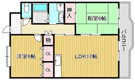 ロイヤルヒル守山 302号室 間取り