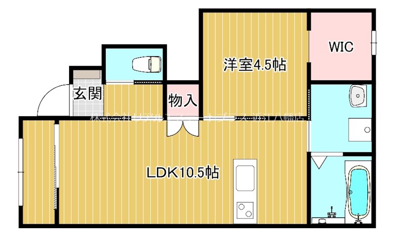 グッドライフステージ宮荘 101号室 間取り