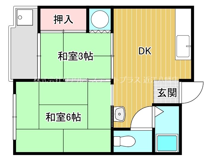 ドリームマンション　B棟  113号室 間取り