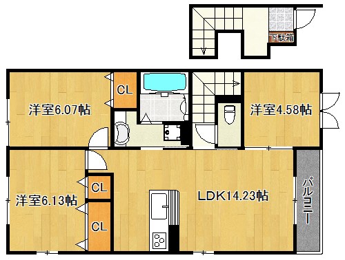 秀豊2号館 間取り