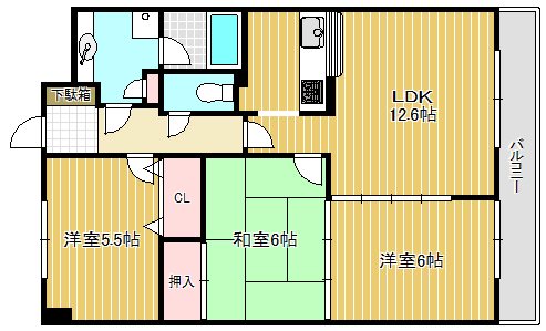 インテリジェントスクエア壱番館 間取り