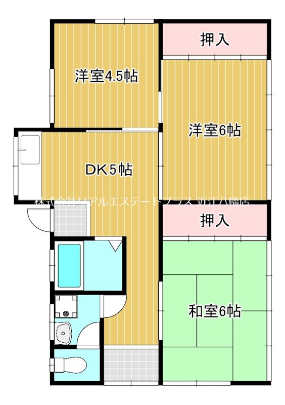 聖和町川口邸①号室 間取り