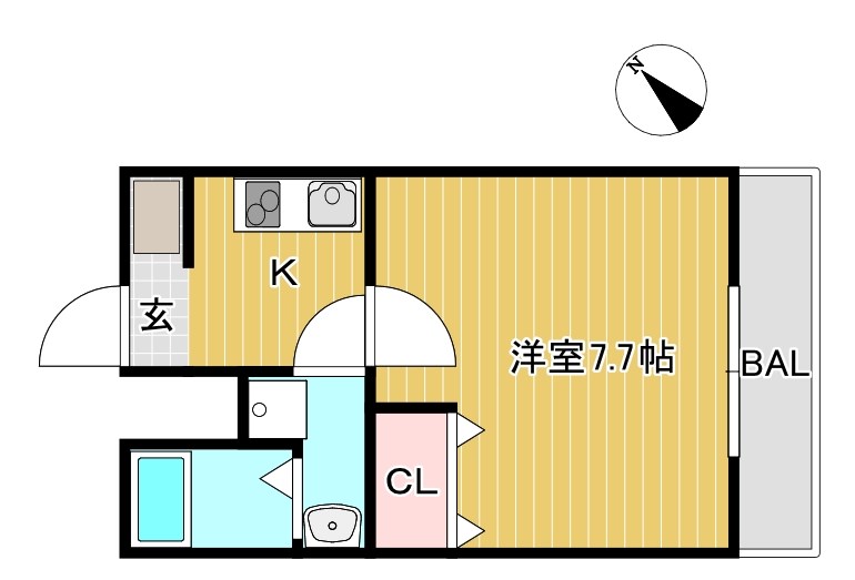 ナウリヴィエールⅡ 間取り