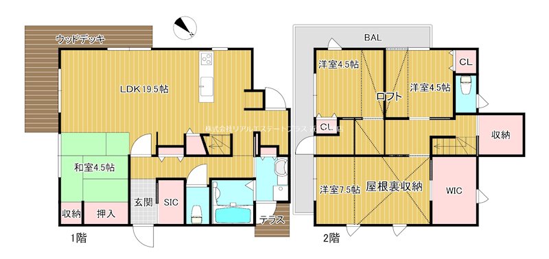 小船木町戸建 間取り