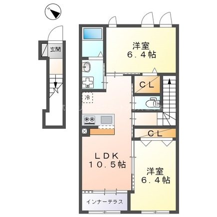 リバーサイドⅡ 間取り