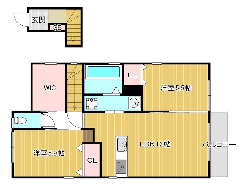 グランソレイユ 間取り
