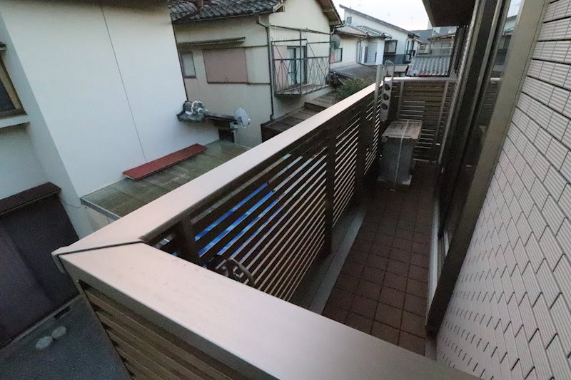 グランソレイユ ベランダ
