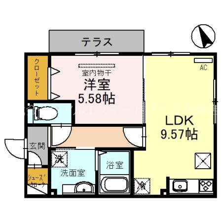 フラン岡 間取り