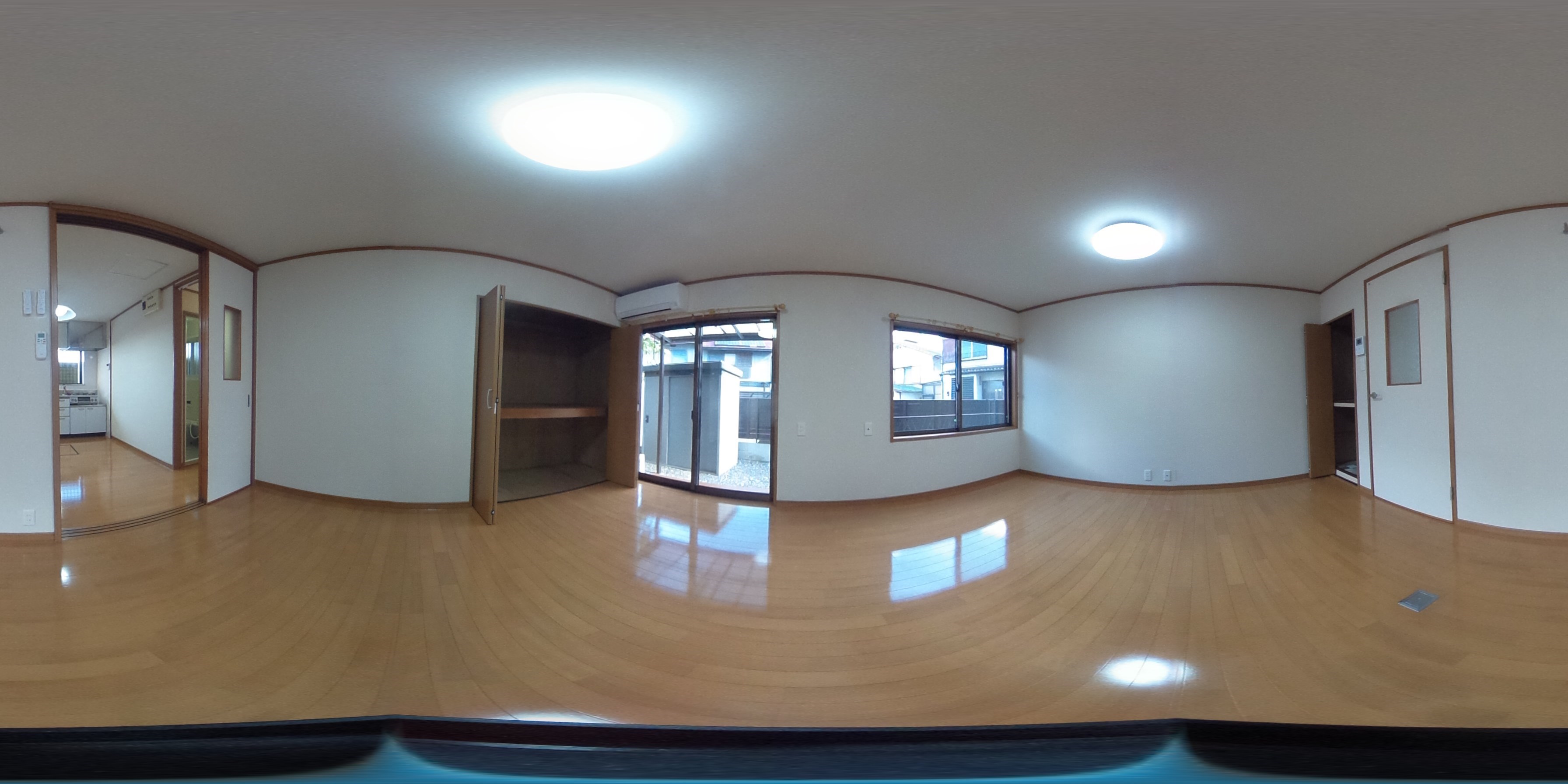 野洲市栄貸家 リビング