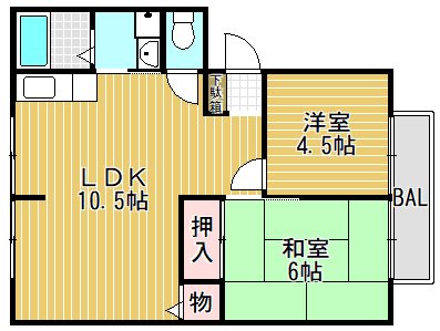 メゾンルイ―ル 間取り図