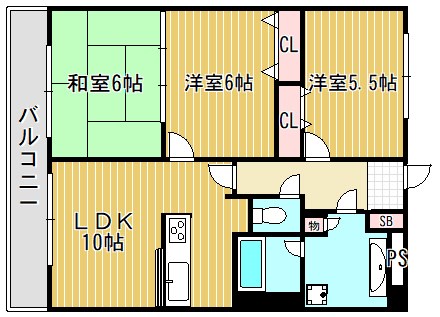 インテリジェントスクエア壱番館 203号室 間取り