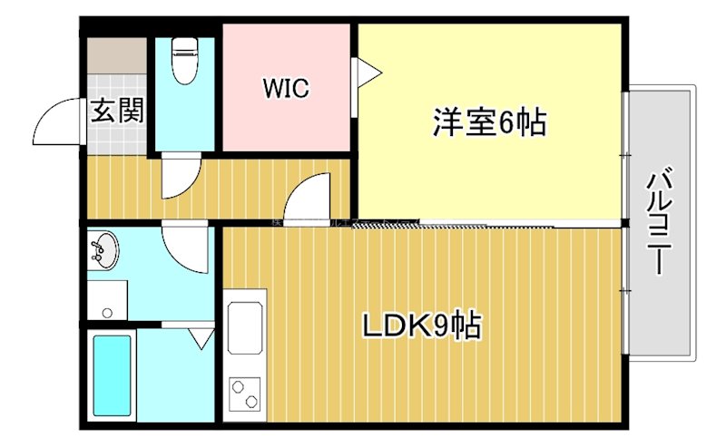 セジュールコウハナ 間取り