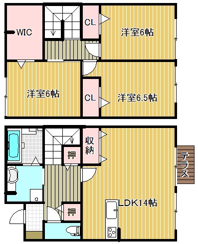 エステート　Ⅲ 105号室 間取り