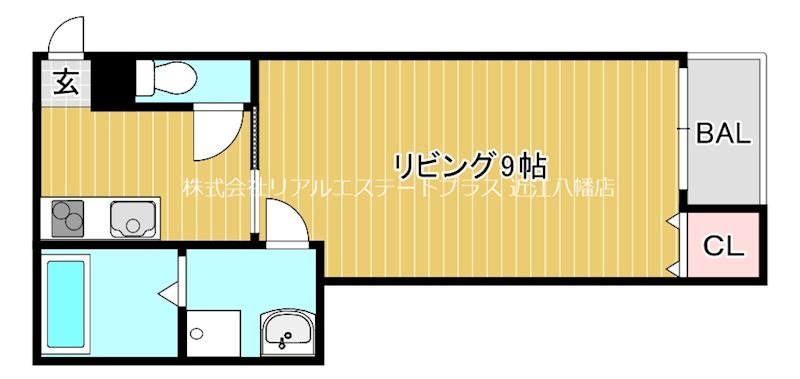 ナウリヴィエールⅠ 103号室 間取り