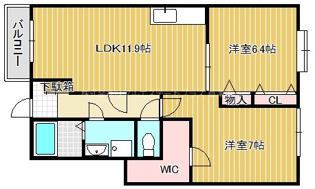 エクレール久徳  間取り