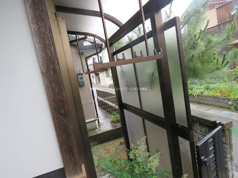 安土町小中貸家 ベランダ