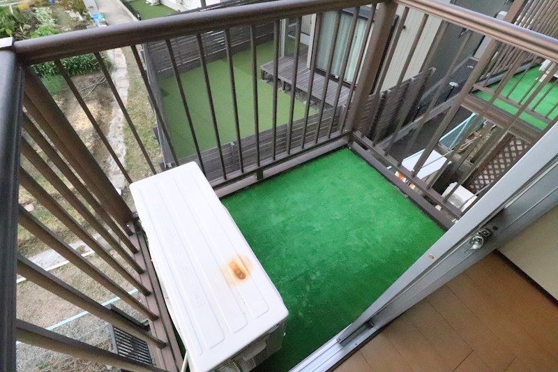 第二カナヤハイツ ベランダ