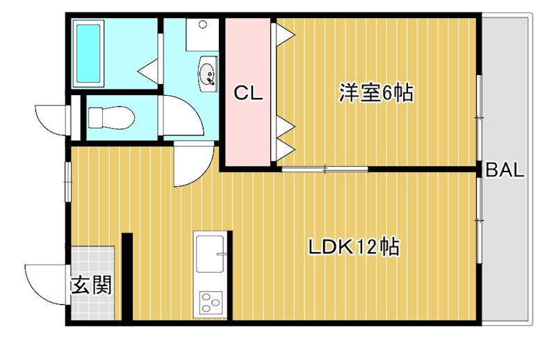 ハイツ・ユウリ 312号室 間取り