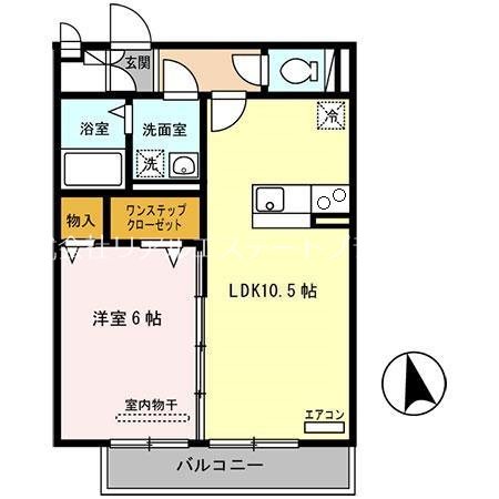 シャン・リアンＴ.Ｙ 201号室 間取り