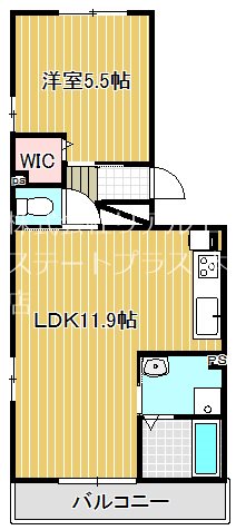 Cozy Court竹中  206号室 間取り