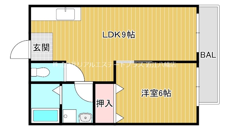 ナガヤマハイツ 1A号室 間取り