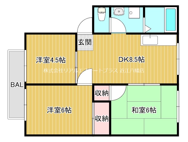 フリーモントマツムラ 204号室 間取り