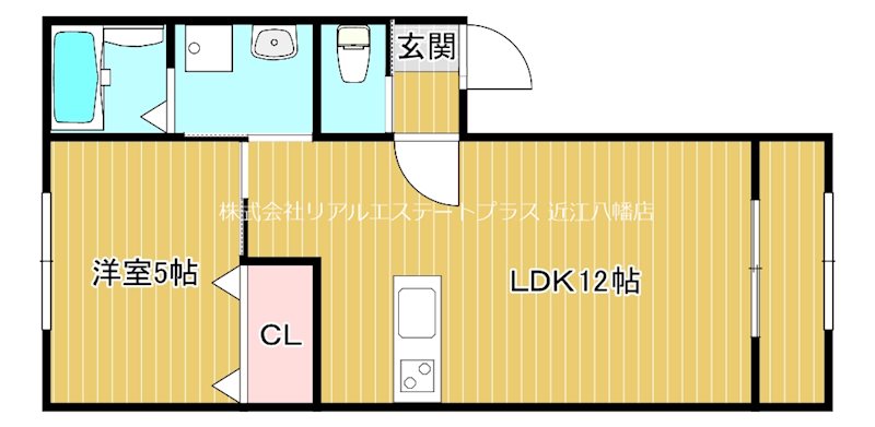 メゾン・ド・メグせんぞく A201号室 間取り