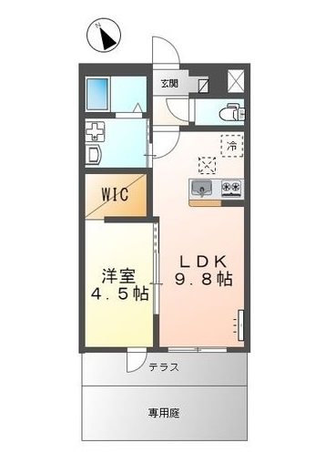 ポンテ・リング弐番館 206号室 間取り