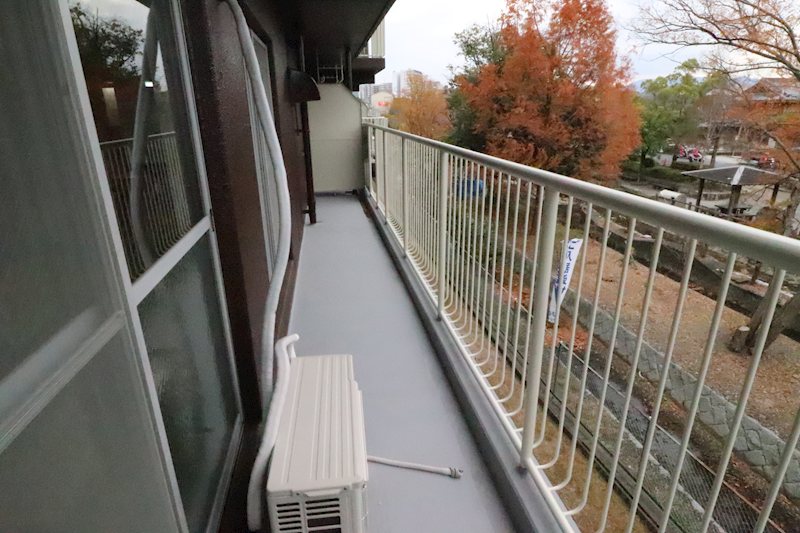 金ヶ森ハイツ ベランダ