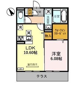 レジデンスコート栗東 間取り