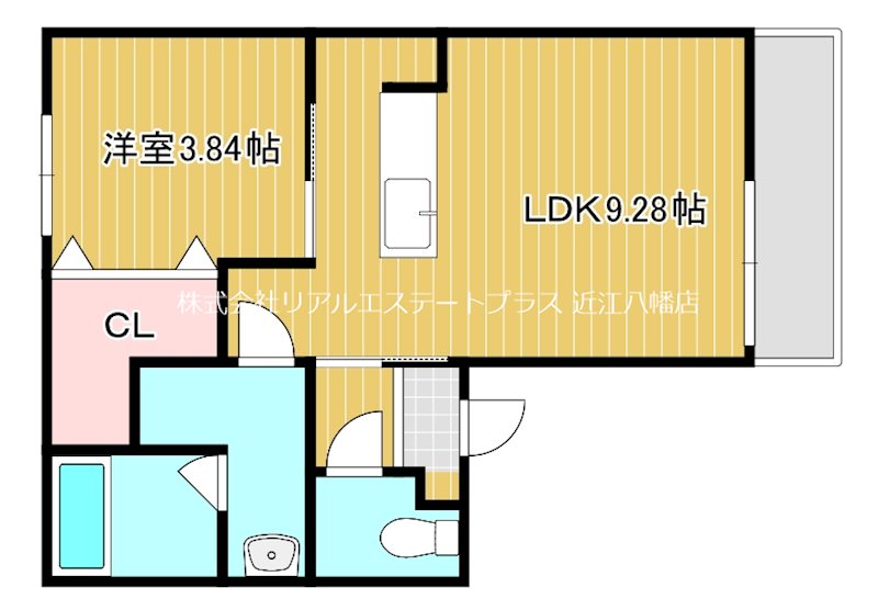 INFINITYⅡ 103号室 間取り