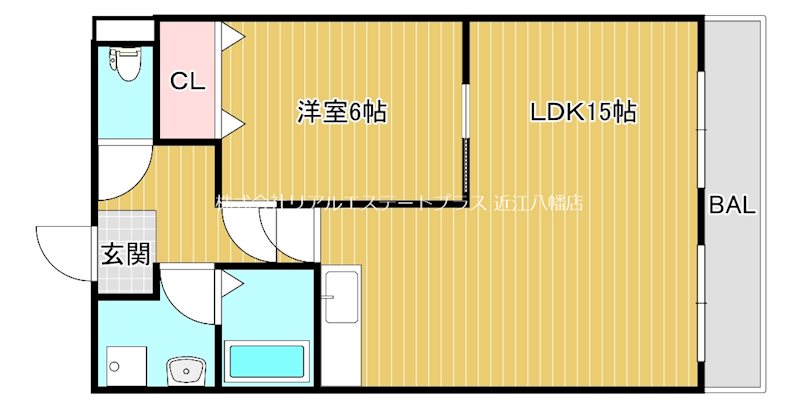 敷島第3マンション 106号室 間取り