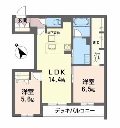 シャーメゾン　べーレ 302号室 間取り