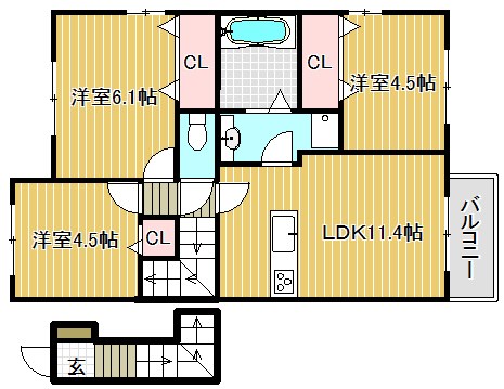 セジュールシオン 間取り