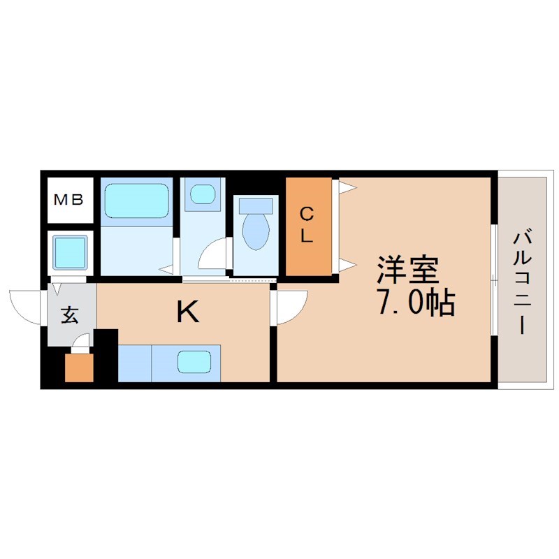 エスポワール湧の上 間取り