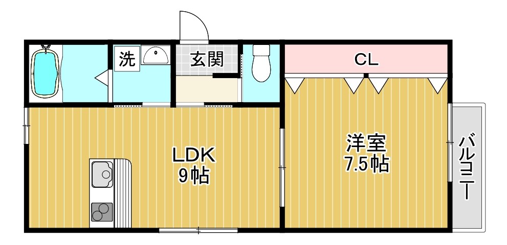 Feliz(フェリス) 間取り