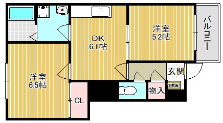 アンソレイエ 間取り