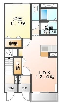 アプリーレ  間取り