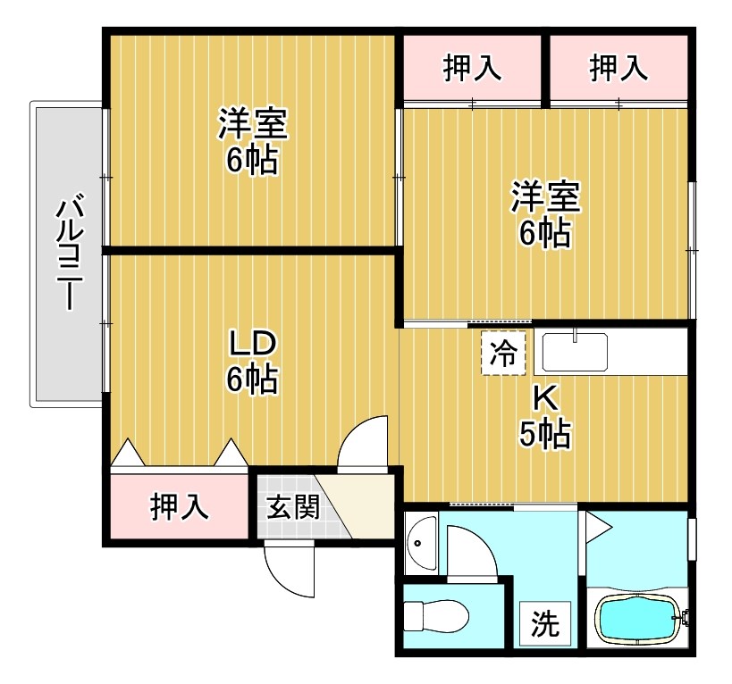 ファミール林 間取り