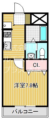ファイン勝部Ⅱ 間取り