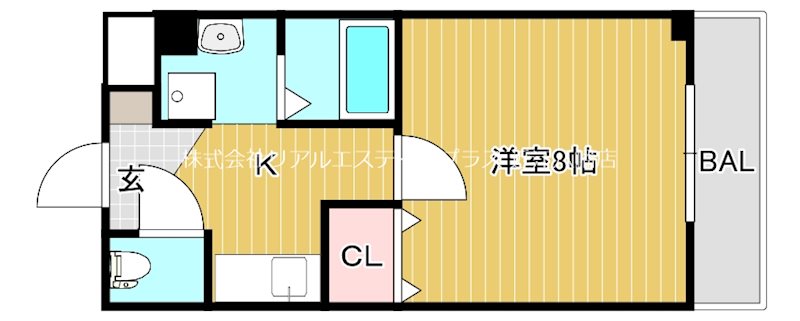 ジョイフルコート大塚  307号室 間取り