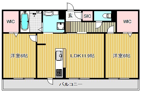 FIORE VERDE 間取り