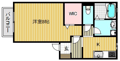 サルドセジュール２番館 　【行畑】 間取り