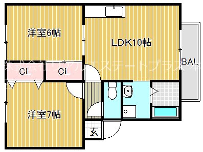 メゾン・ラ・コート弐番館  間取り