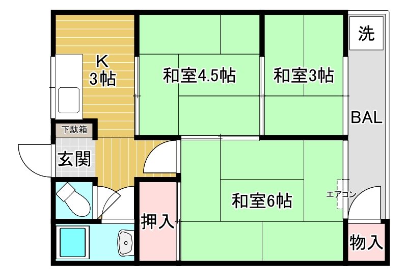 旧小山荘 間取り