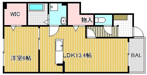 アルカンシェルなないろ  間取り