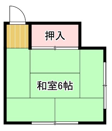 湖水荘 105号室 間取り