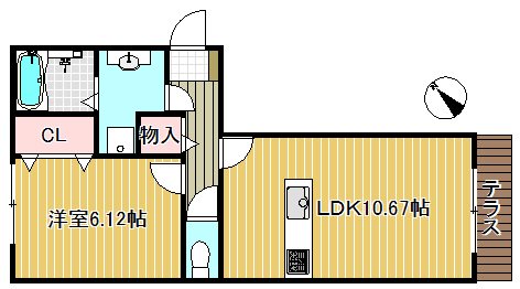 セジュールサンフィールド 間取り