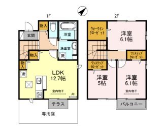 エステートⅣ 101号室 間取り